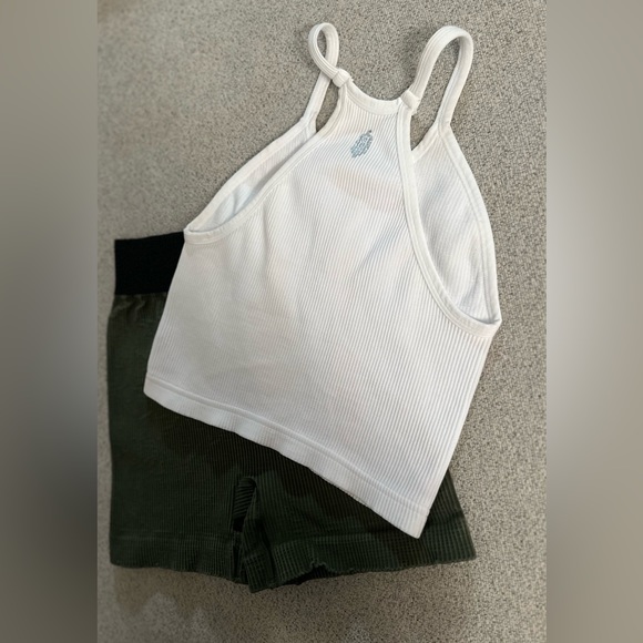 SOLDFree People Happiness Runs Crop & Prajna Shorts SET - Picture 9 of 16